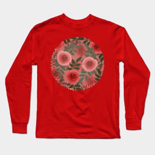 Moody Floral 02 Long Sleeve T-Shirt